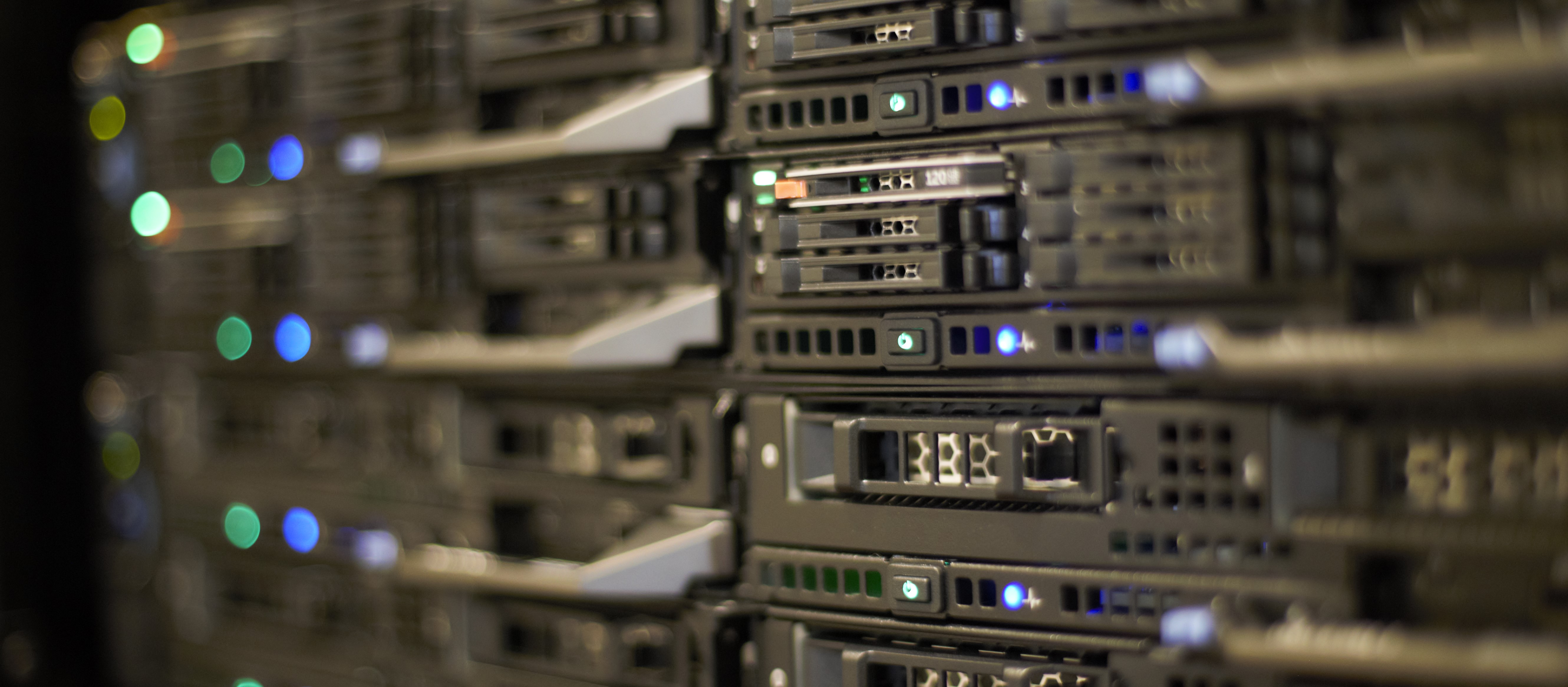 image of rack mounted servers